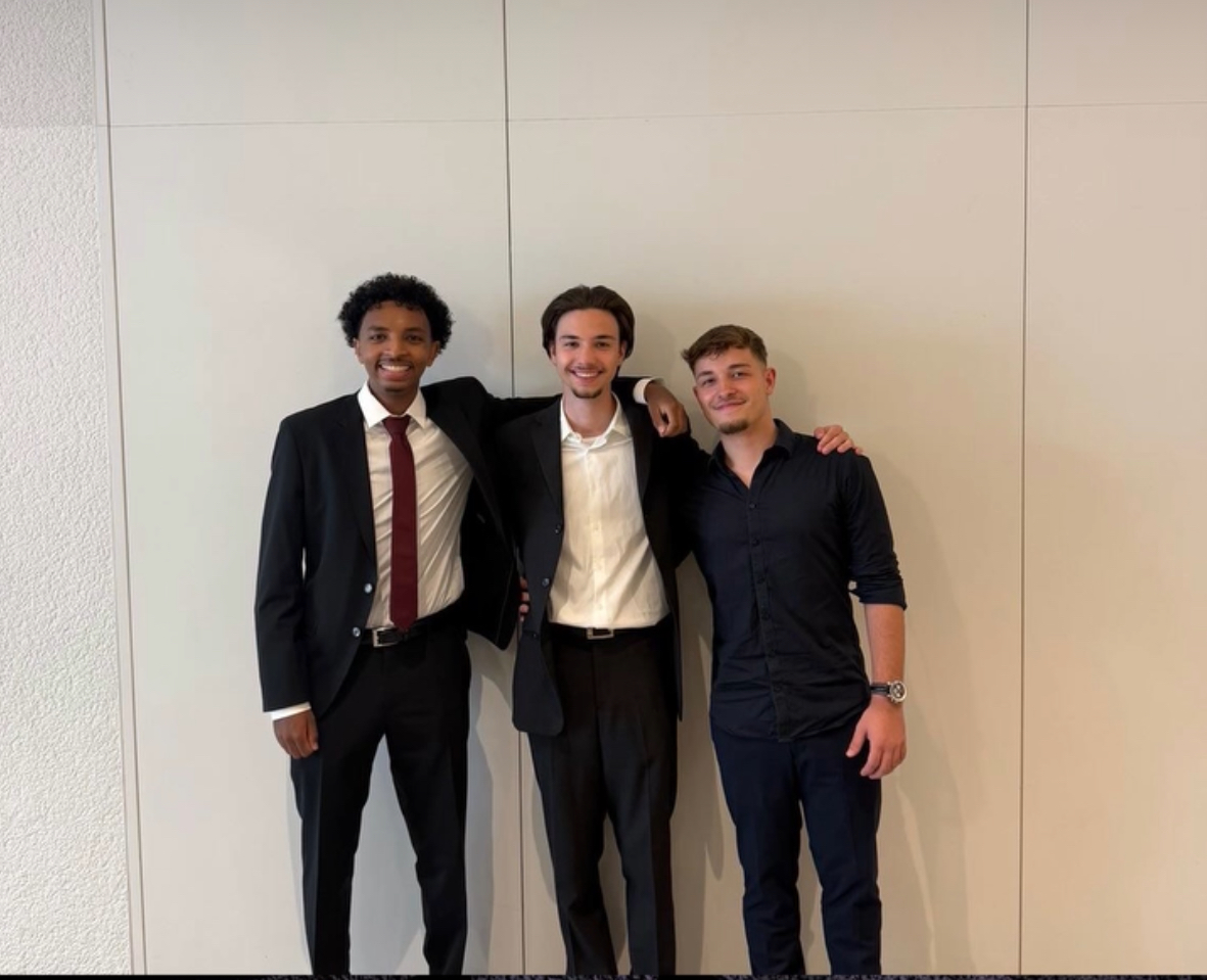 Haben Girmay-Yakob, Tim Liebscher und David Weber, die Gründer von HTD Solutions